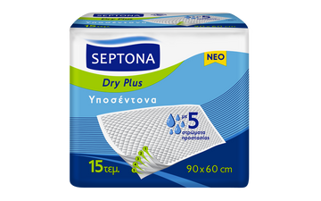 Septona Dry Plus Υποσέντονα 90x60cm 15pics